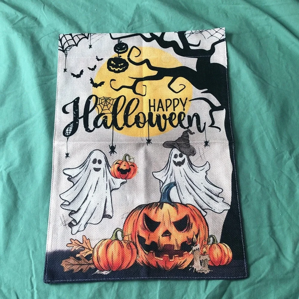Happy Halloween Garden Flag
